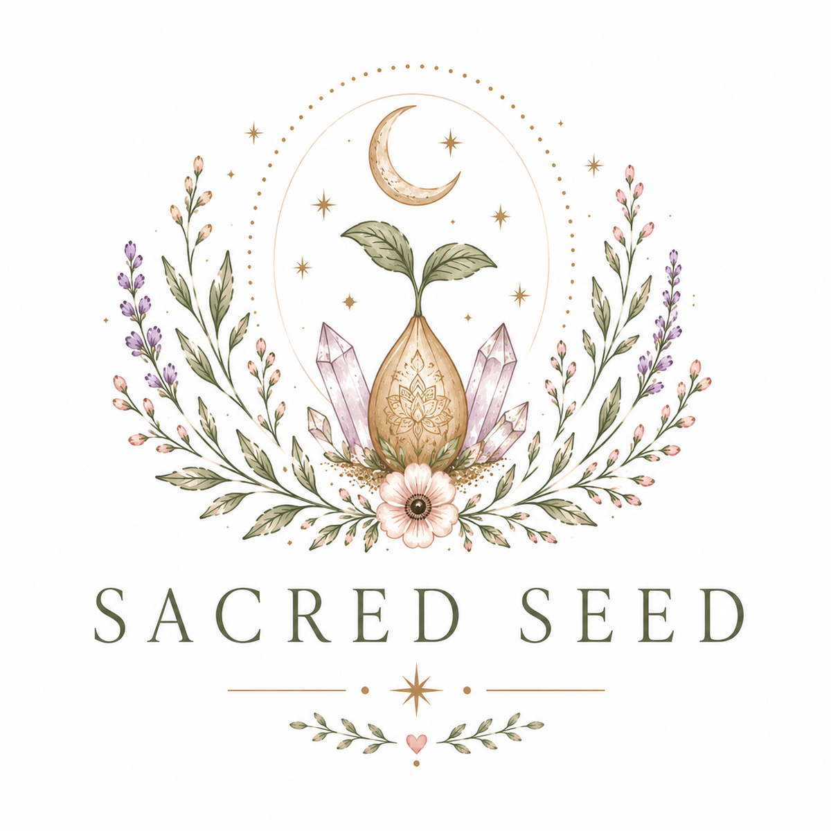 🌱 Sacred Seed — Fertility Intention Spell ✨ Plant the intention. Nurture the hope. Trust the journey.