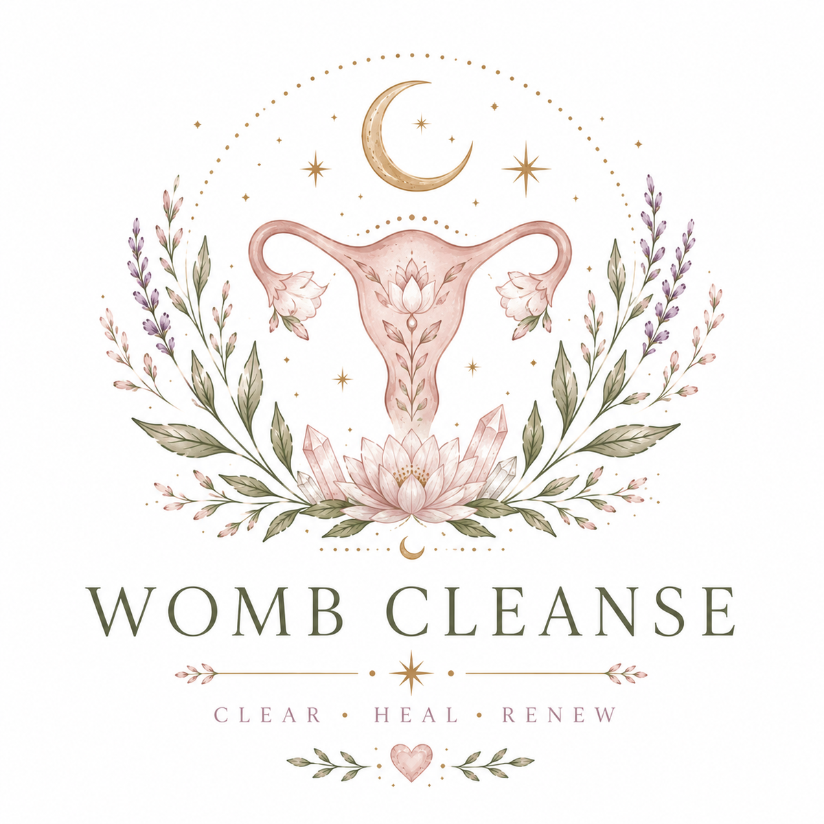 ✨ Womb Cleanse — Sacred Womb Renewal Spiritual Fertility Energy Cleanse